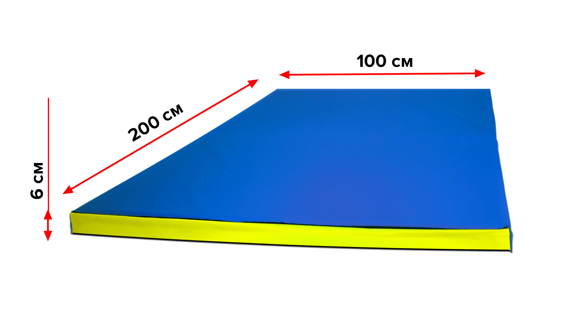 Размер мата спортивного